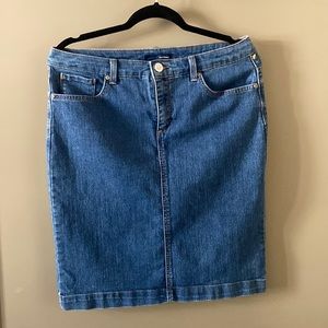 Vintage Denim Skirt